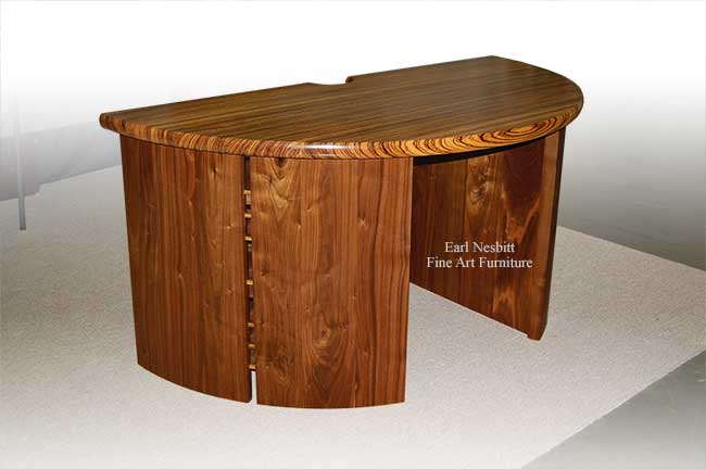 handcrafted desk